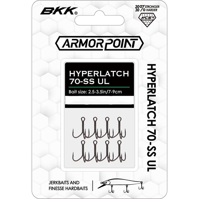 BKK Armor-Point Hyperlatch Treble Hooks