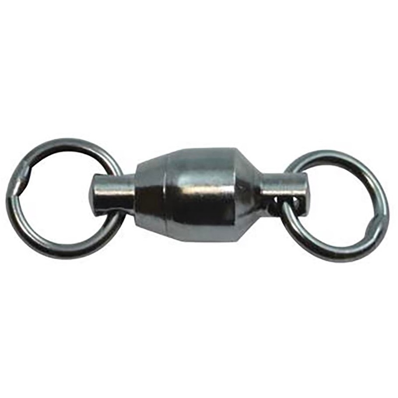 SPRO Ball Bearing Swivel w/2 Welded Rings – NS Black Finish