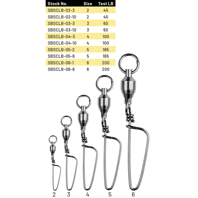 spro-ball-bearing-swivel-w-coastlock-snap-welded-ring-ns-black-finish_1 SPRO Ball Bearing Swivel w/Coastlock Snap & Welded Ring – NS Black Finish