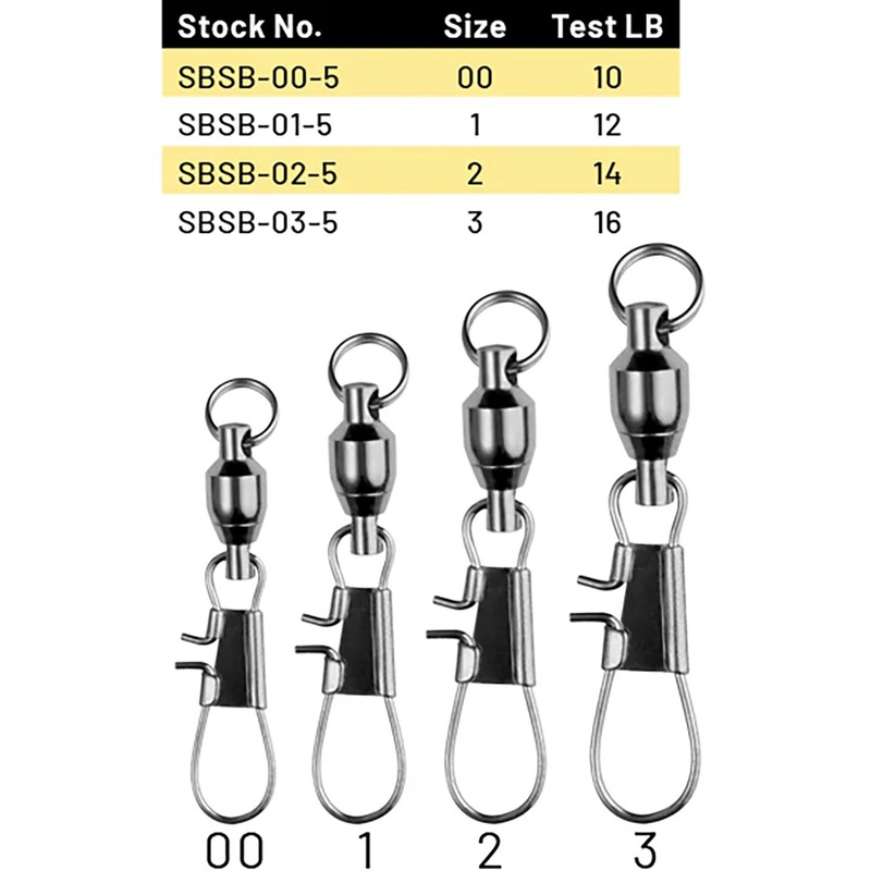 spro-ball-bearing-swivel-w-interlock-snap-welded-ring-ns-black-finish_1 SPRO Ball Bearing Swivel w/Interlock Snap & Welded Ring – NS Black Finish