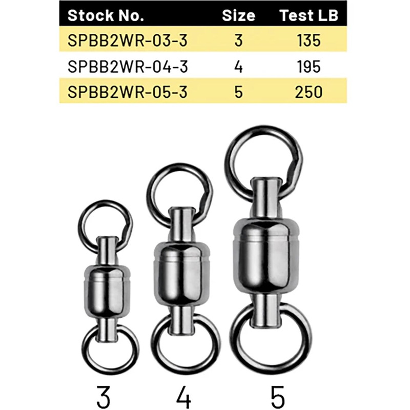 spro-power-ball-bearing-swivels-w-welded-rings-nsb-finish_1 SPRO Power Ball Bearing Swivels w/Welded Rings – NSB Finish