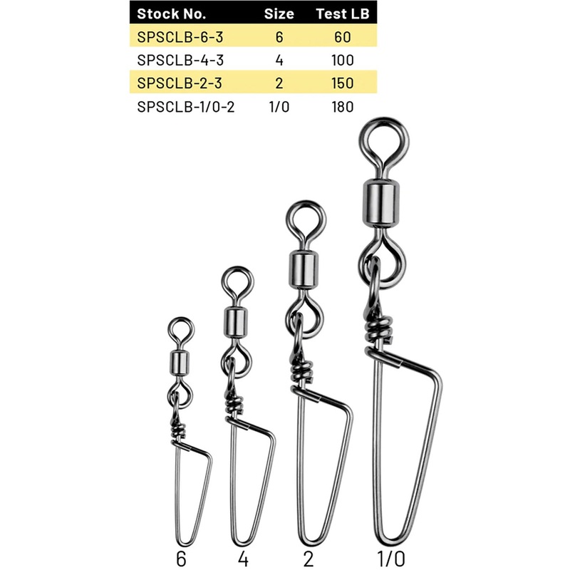 spro-power-swivels-w-coastlock-snap-stainless-steel-line-ties-nsb-finish_1 SPRO Power Swivels w/Coastlock Snap & Stainless Steel Line Ties – NSB Finish