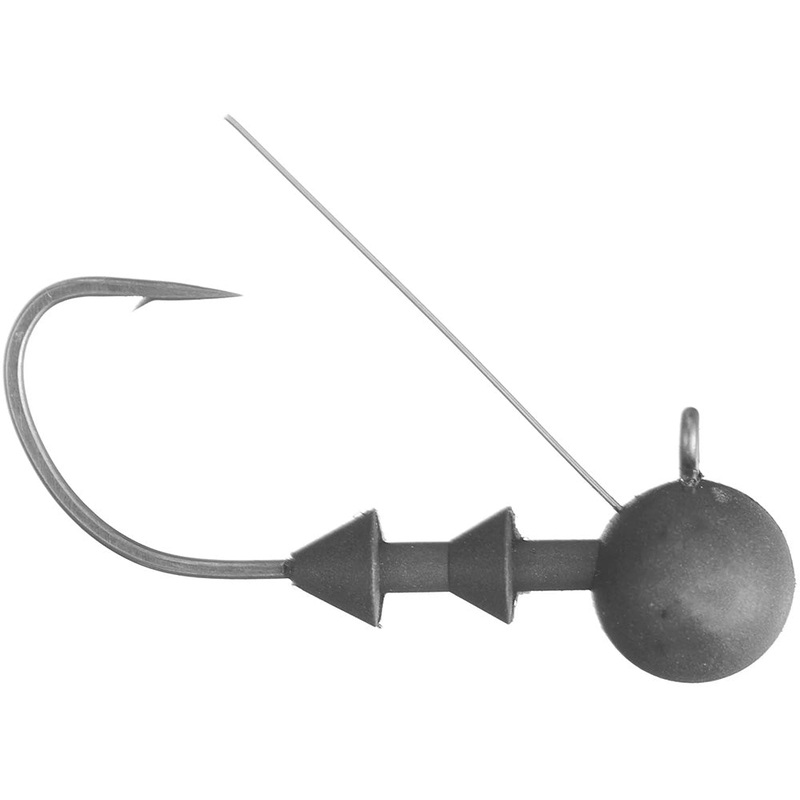 Cipher Fishing Tungsten Mid Stroll Ball Jighead – 3 Pack