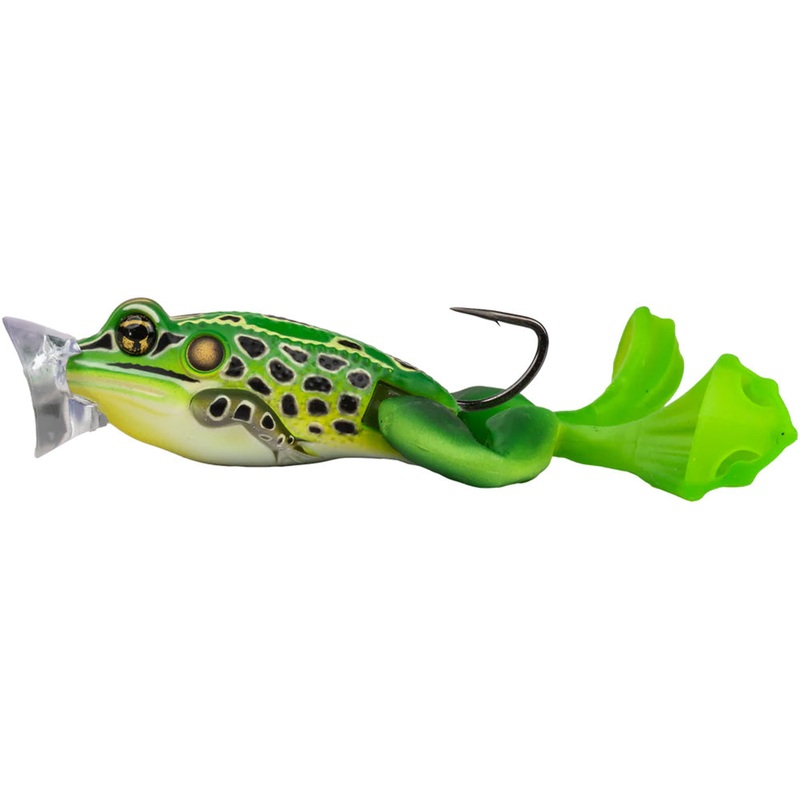 LIVETARGET Ultimate Frog Popper Bait – 2 Inch