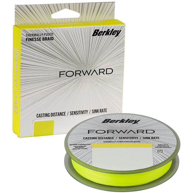 Berkley Forward Finesse Flame Green Braid – 150 Yard Spool