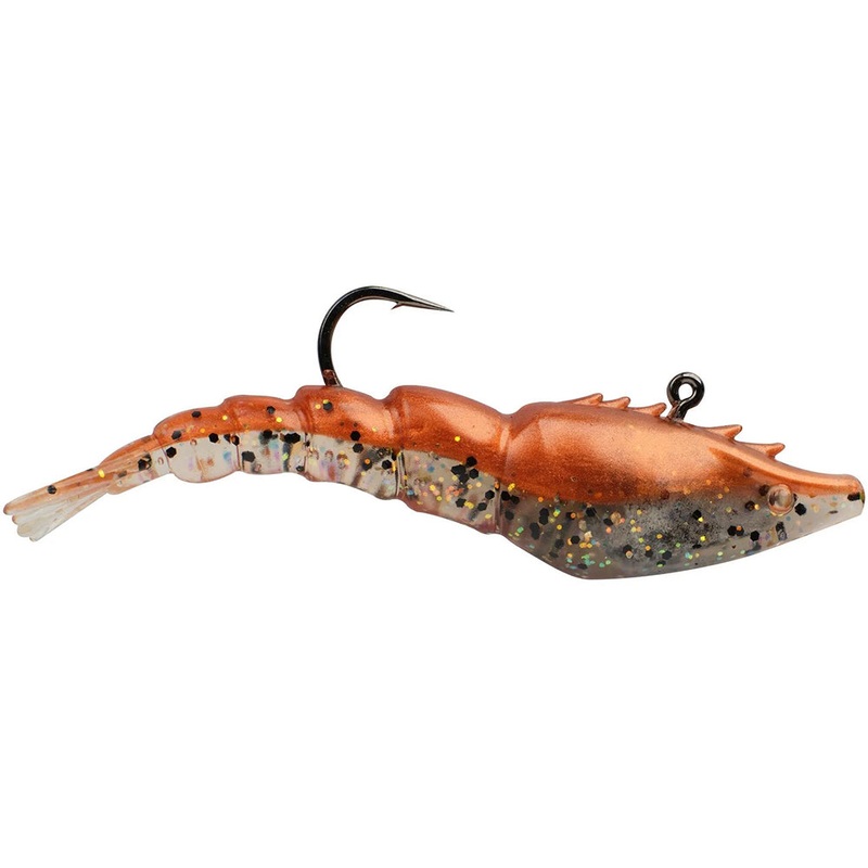 Berkley PowerBait Saltwater Pre-Rigged PowerSwitch Shrimp – 4.25 Inch