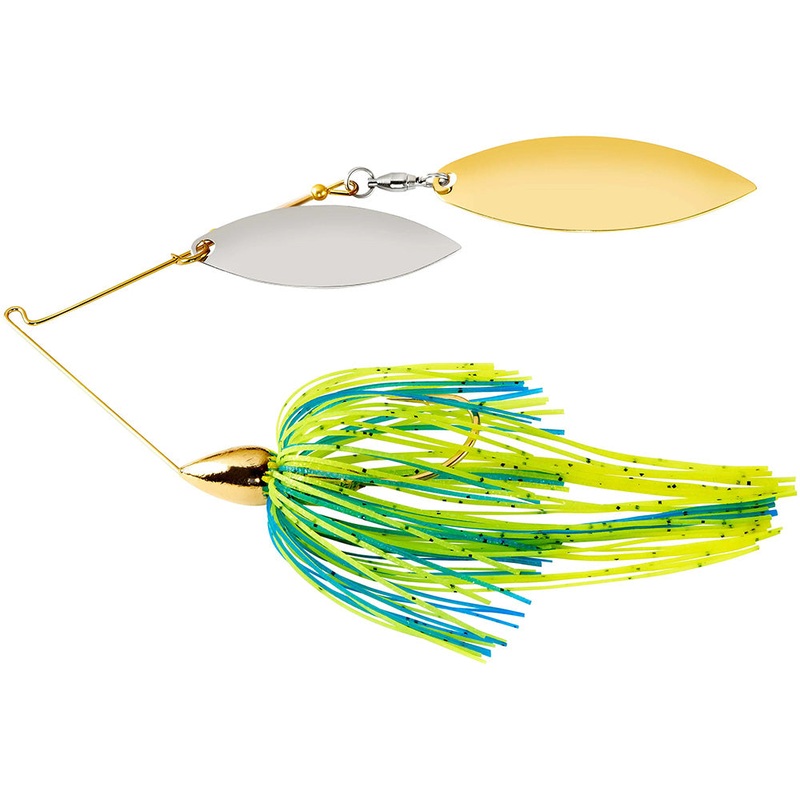 war-eagle-double-willow-gold-frame-spinnerbait-1-2-oz_1 War Eagle Double Willow Gold Frame Spinnerbait – 1/2 oz