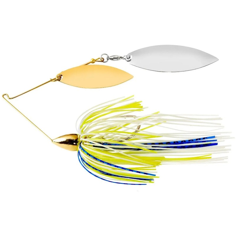 War Eagle Double Willow Gold Frame Spinnerbait – 1/2 oz