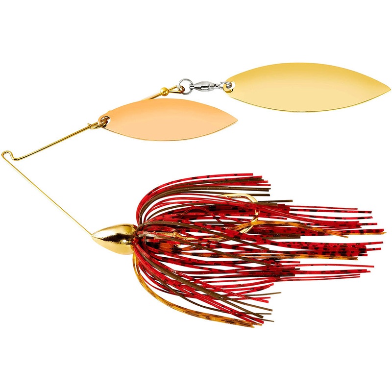 War Eagle Double Willow Gold Frame Spinnerbait – 3/8 oz
