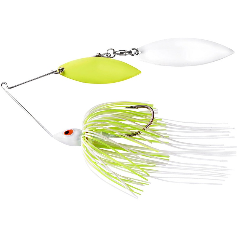 war-eagle-painted-head-nickel-frame-double-willow-spinnerbait-1-2-oz_1 War Eagle Painted Head Nickel Frame Double Willow Spinnerbait – 1/2 oz