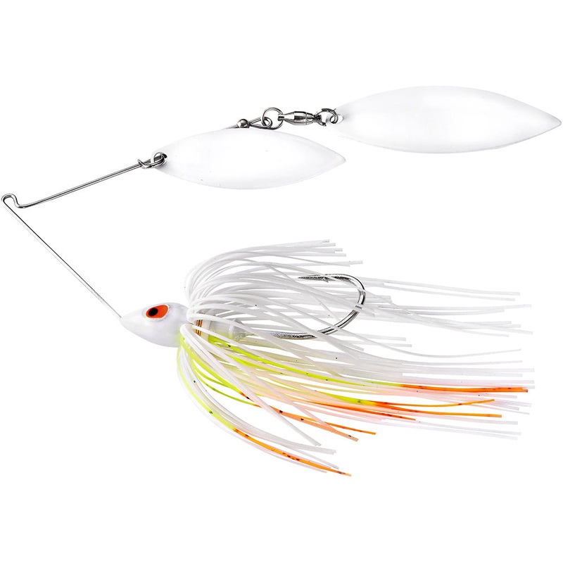 War Eagle Painted Head Nickel Frame Double Willow Spinnerbait – 1/2 oz