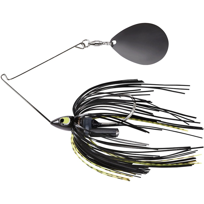 war-eagle-painted-head-night-time-single-colorado-spinnerbait-1-2-oz_1 War Eagle Painted Head Night Time Single Colorado Spinnerbait – 1/2 oz