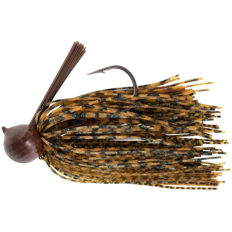 War Eagle Pro Football Jig|3D Green Pumpkin|Black Blue Shiner|Frank’s Blue Craw|GP Orange Craw|Green Pumpkin|Natural|PB&J|1/2 oz