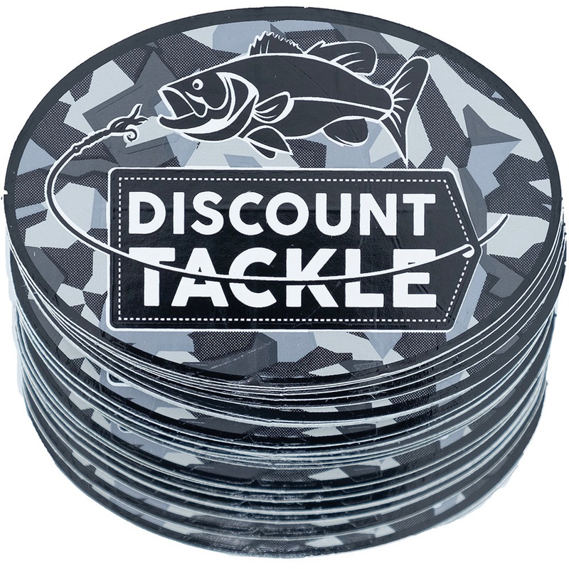 Discount Tackle Bulk Sticker Packs – 100 Count