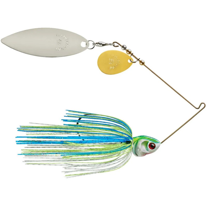 Booyah Covert Series Tandem Colorado Willow Spinnerbait – 1/2 oz