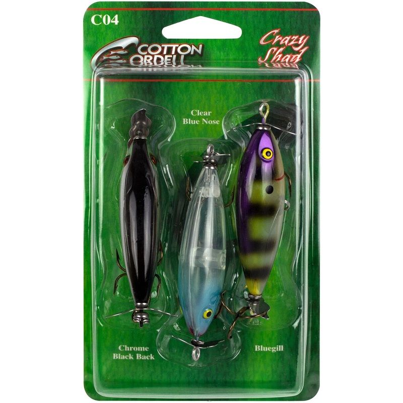 Cotton Cordell Crazy Shad CRD Kit – 3 Pack