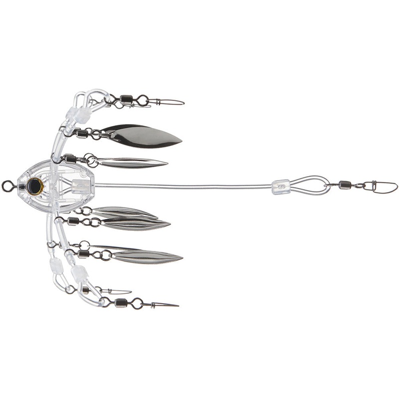 Stealth Lures Clear Stealth Rig – 8 Blade Design
