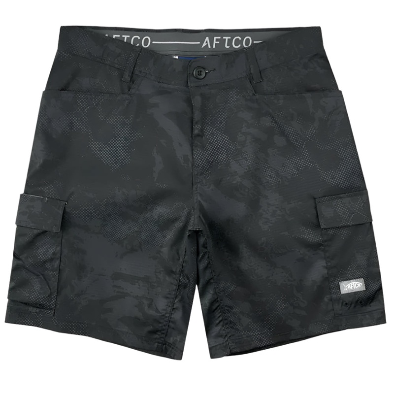 AFTCO Deckhand Camo Cargo Shorts