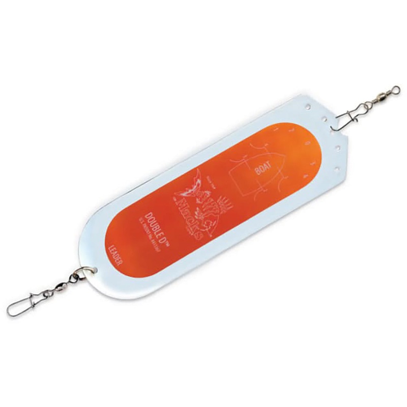 Macks Lure Double D Dodgers|Copper UV|Gold|Hot Pink|Lemon Lime UV|Pearl UV|Purple Haze UV|Silver|4.4 inch|5.8 inch|7.6 inch