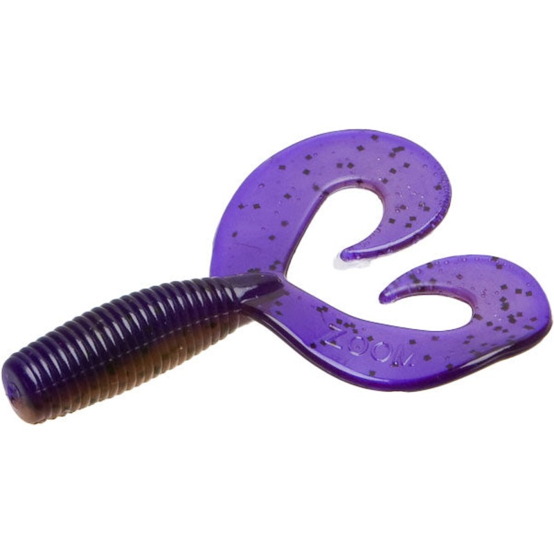 Zoom Fat Albert Twin Tail Grub Jig Trailer – 3.5 Inch