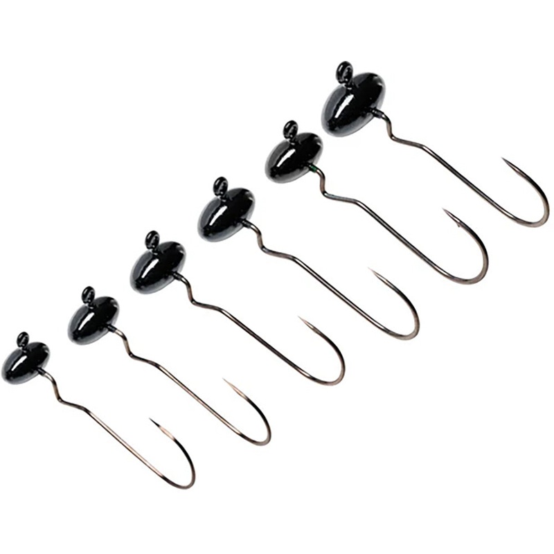 SPRO Skip Gap Football Shaky Head Jighead – 3 Pack