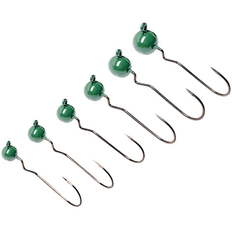 SPRO Skip Gap Round Shaky Head Jighead – 3 Pack