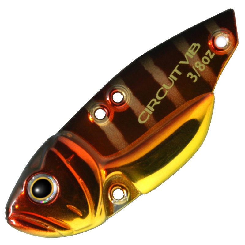 CIRCUIT VIB 3/8oz [Brand New]||02 RED GILL||03 MUSTARD GILL||04 METAL KETA BASU||05 HIUO||06 WAKASAGI||07 KUROKIN||08 CLOWN||09 CHI GILL||10 METAL AYU||11 SEXY SHAD||12 PINK BACK||13 NIHON ZARIGANI||14 BLUE BLACK CRAW