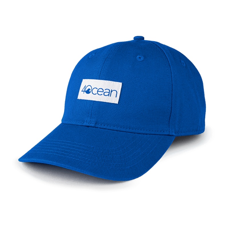 4Ocean Low Profile Logo Hat|OSFM|Blue