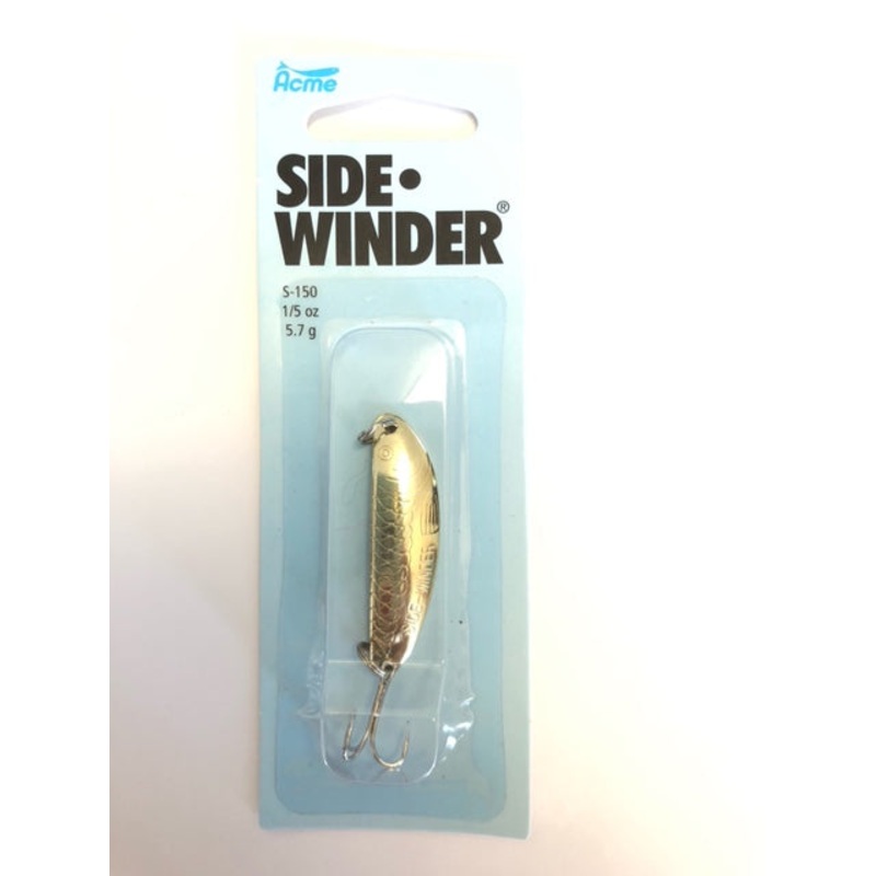 Acme Sidewinder Spoon 1/5 oz Gold S-150/G