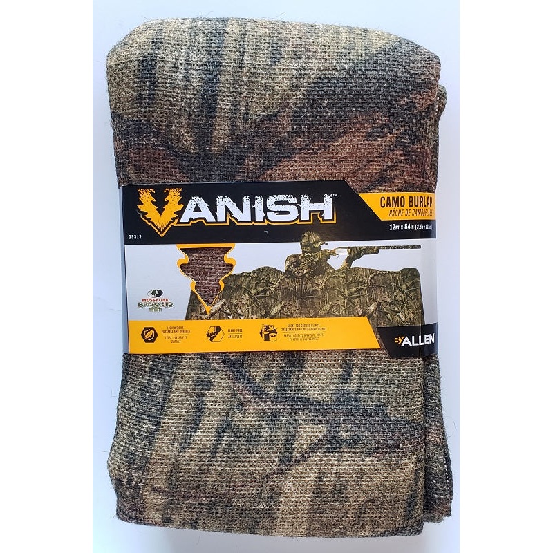 Allen Vanish Camo Burlap Mossy Oak Break-Up Infinity