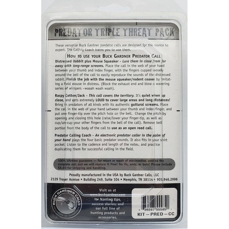 buck-gardner-s-predator-call-triple-threat-pack-kit-pred-cc_1 Buck Gardner’s Predator Call Triple Threat Pack KIT-PRED-CC