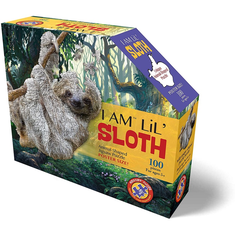 Madd Capp Puzzles 100 piece I Am LiL’ Sloth