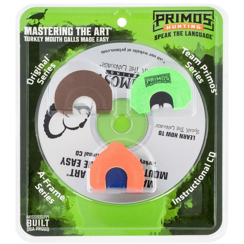Primos Master the Art Mouth Call Pak and Instructional CD PS1243