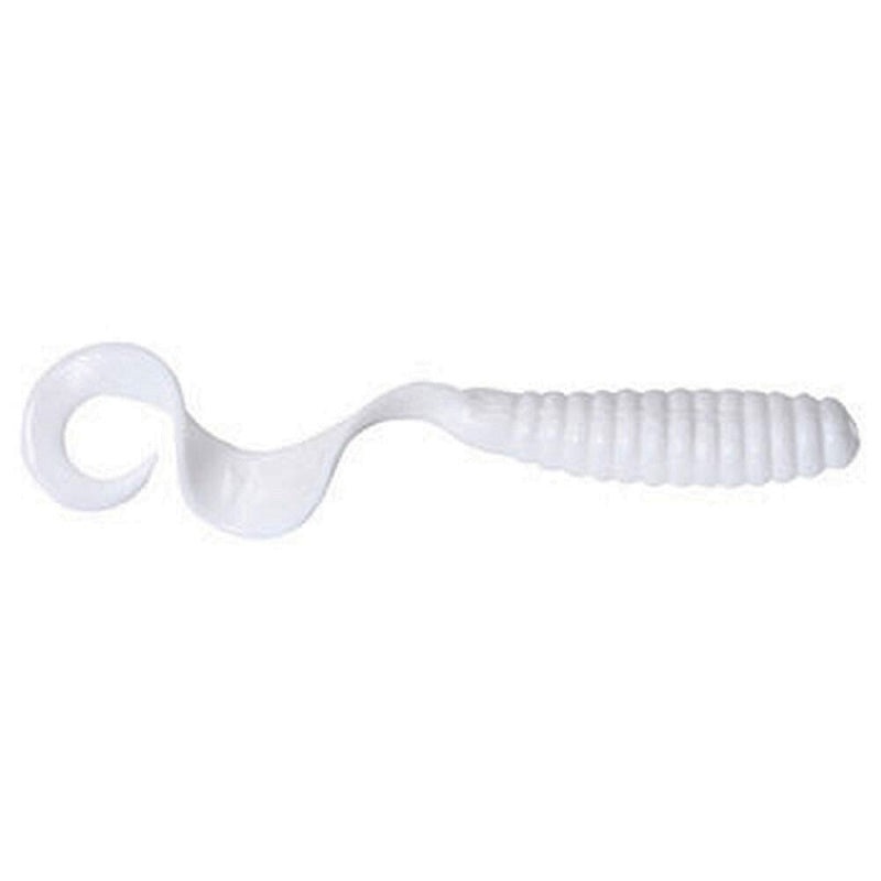 Sea Striker Got-Cha Curltail Grub White 8 5pk