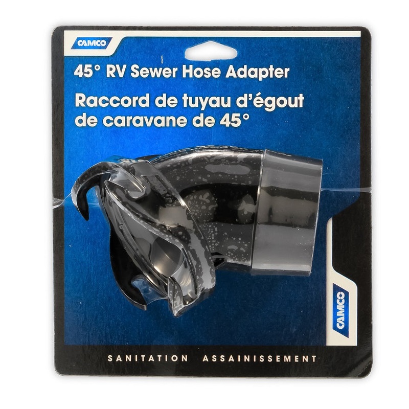 Camco 45 RV Sewer Hose Adapter 39403