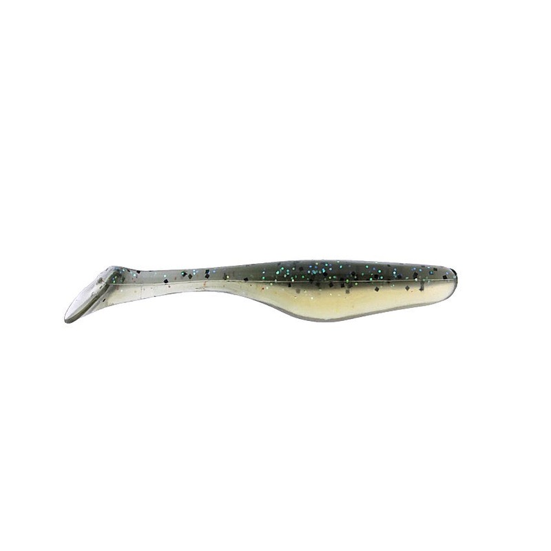 SaltWater Assassin Sea Shad Grey Ghost 4 10pk