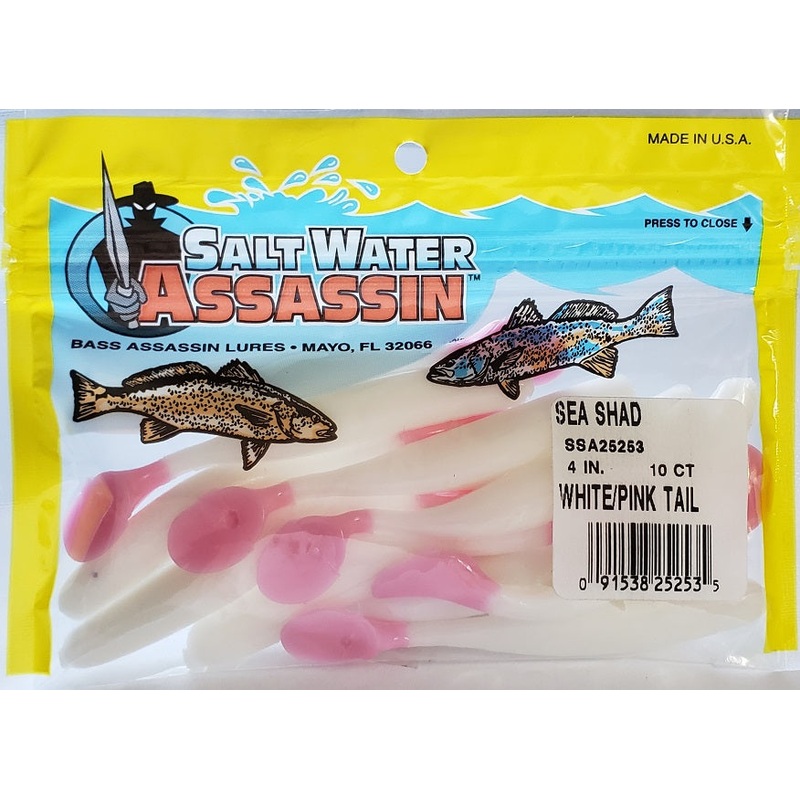 saltwater-assassin-sea-shad-white-pink-4-10pk_1 SaltWater Assassin Sea Shad White/Pink 4 10pk