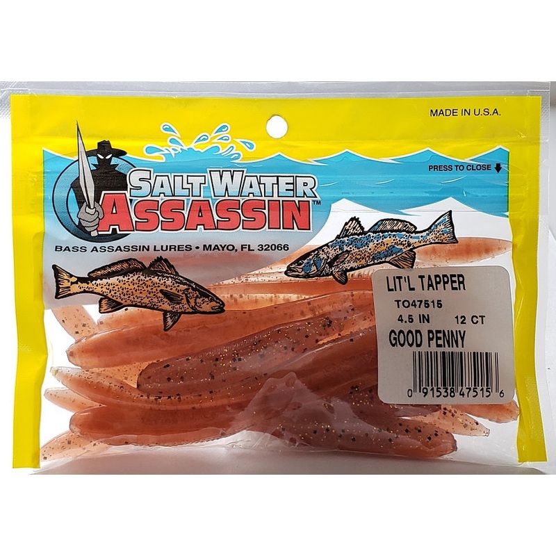 saltwater-assassin-lit-l-tapper-good-penny-4-1-2-12pk_1 SaltWater Assassin Lit’l Tapper Good Penny 4-1/2 12pk