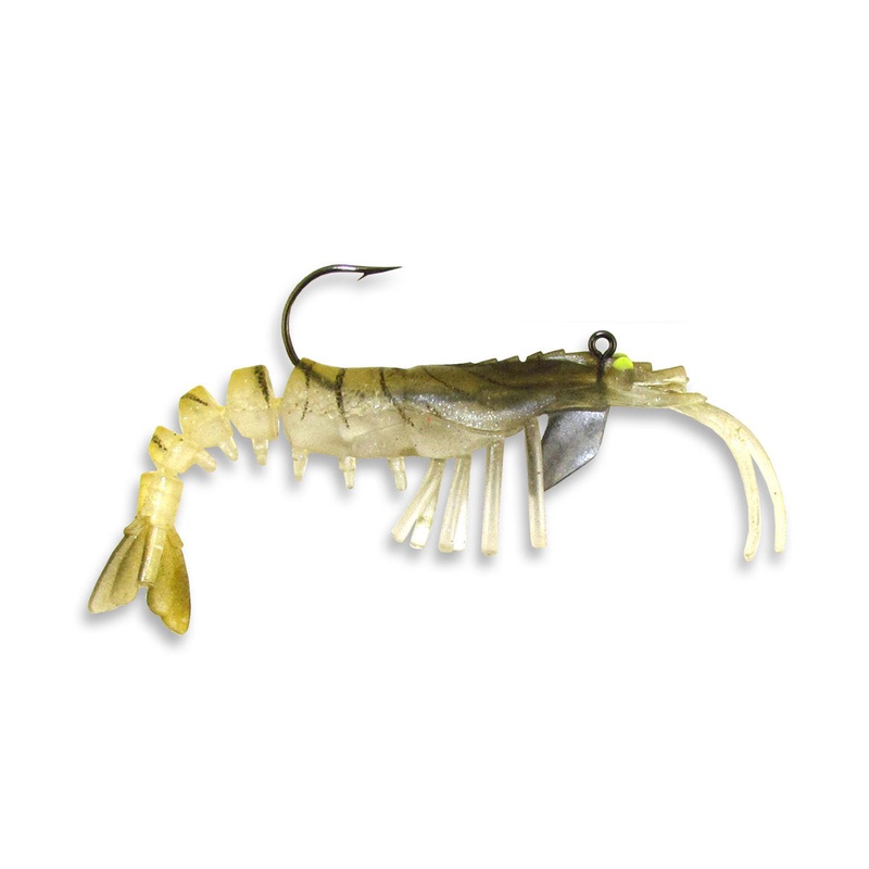 Vudu Jumbo Shrimp Gold 4 2pk|Gold|4″|1/4 oz