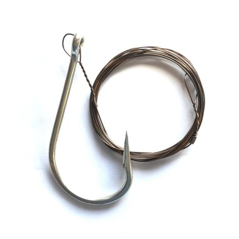 Eagle Claw Shark Wire Rig 2pk 11/0 135 Stainless Hook