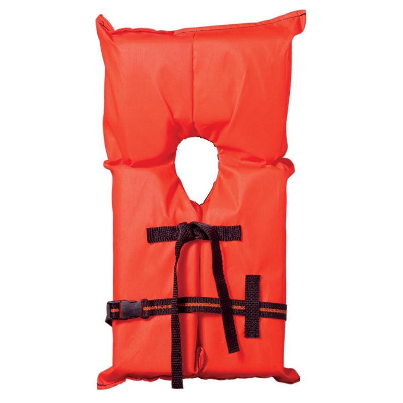 Kent Type II Life Vests|Orange|Child-30|-50||Youth-50|-90||Adult-90|+|Magnum-90|+