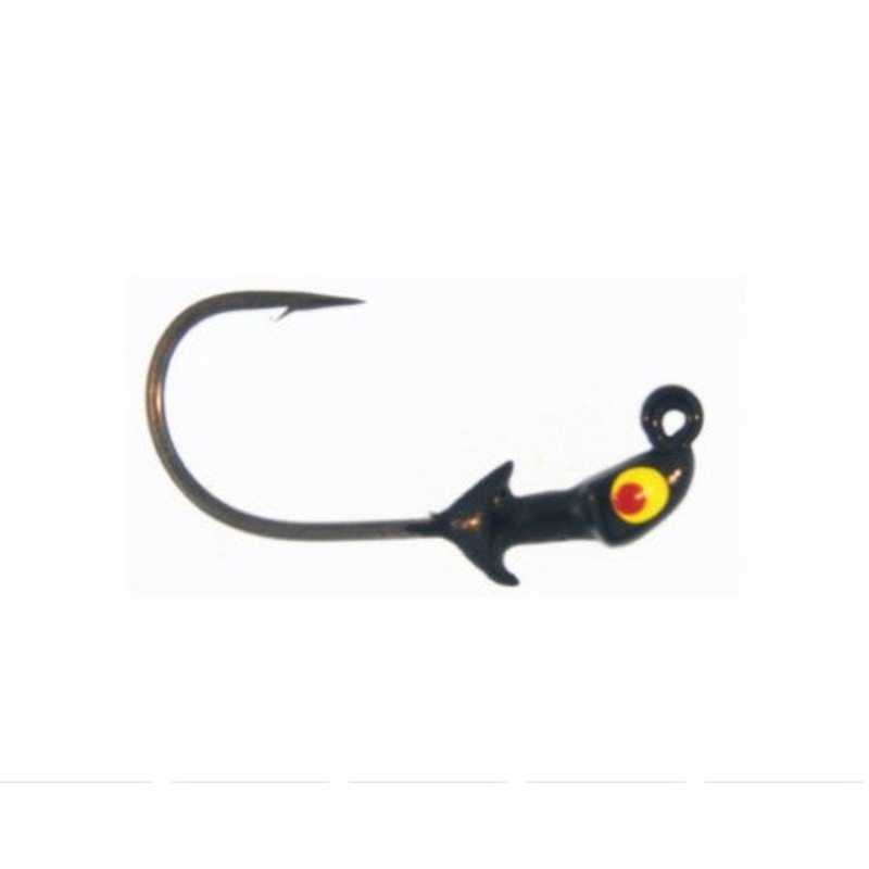 Saltwater Assassin Pro Elite Jigheads Black 1/16oz 3pk