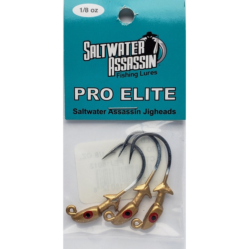 saltwater-assassin-pro-elite-jigheads-gold-1-8oz-3pk_1 Saltwater Assassin Pro Elite Jigheads Gold 1/8oz 3pk