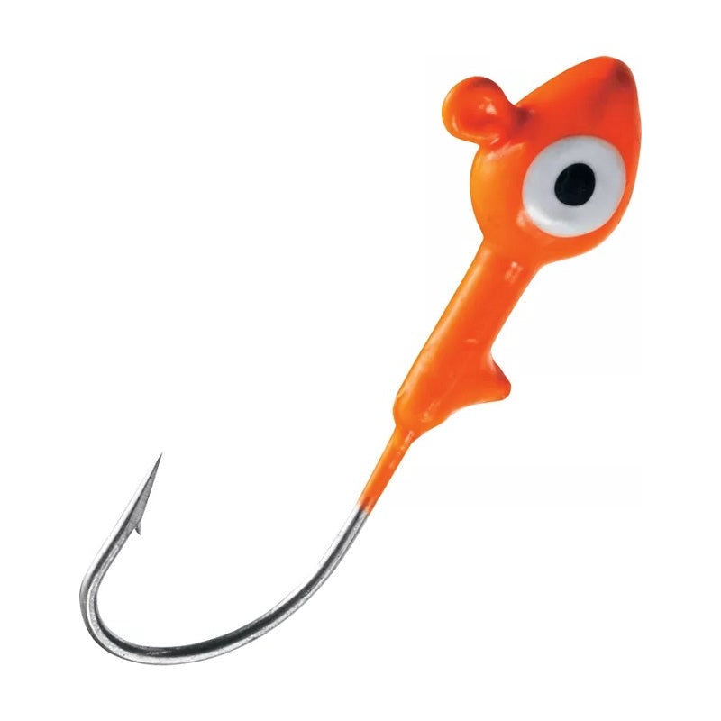 Sea Striker Got-Cha Jig Heads Orange 1/8oz 10pk