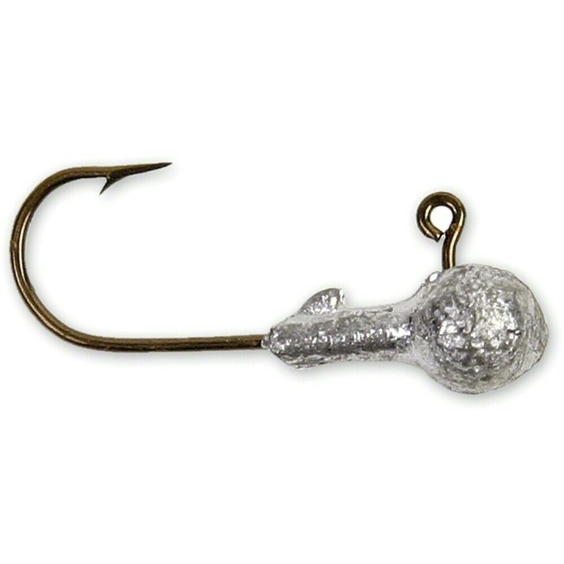 Sea Striker Got-Cha Round Jig Heads Unpainted 1/16oz 10pk