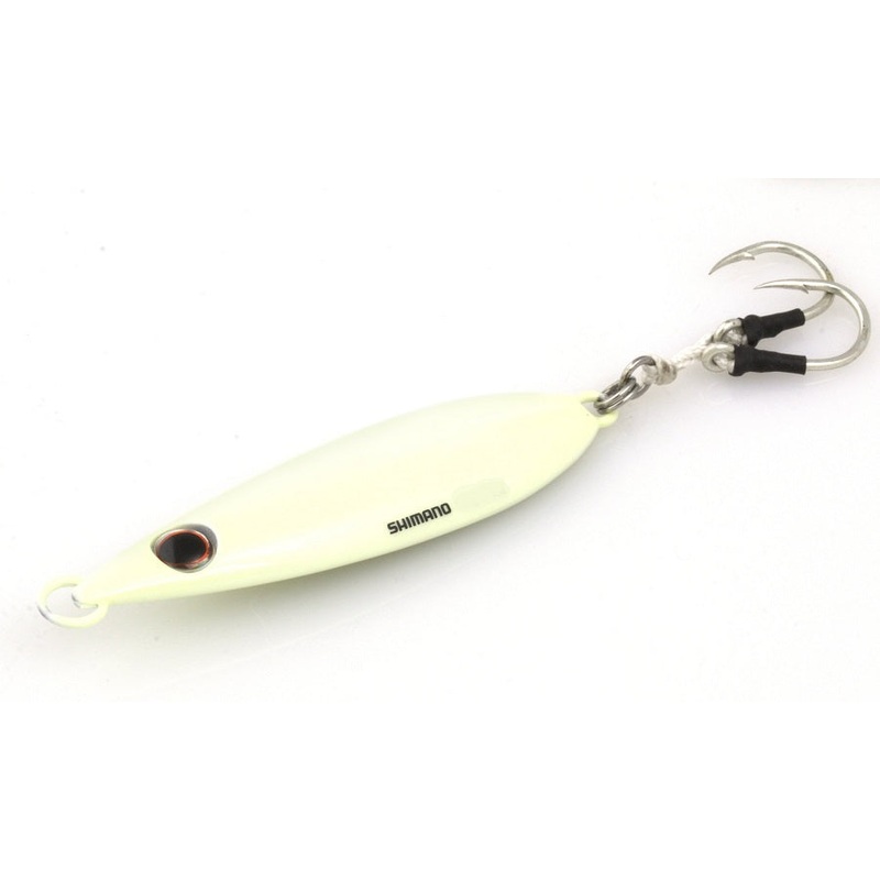 Shimano Flat-Fall Butterfly Jigs Super Glow BFLFF200SG