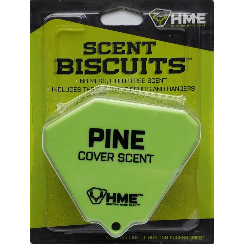 HME Scent Biscuit Pine Scent 3 pack HME-WAF-PNE