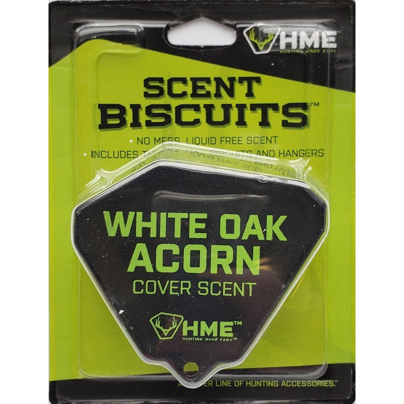 HME Scent Biscuit White Oak Acorn Cover Scent 3 pack HME-WAF-ACR
