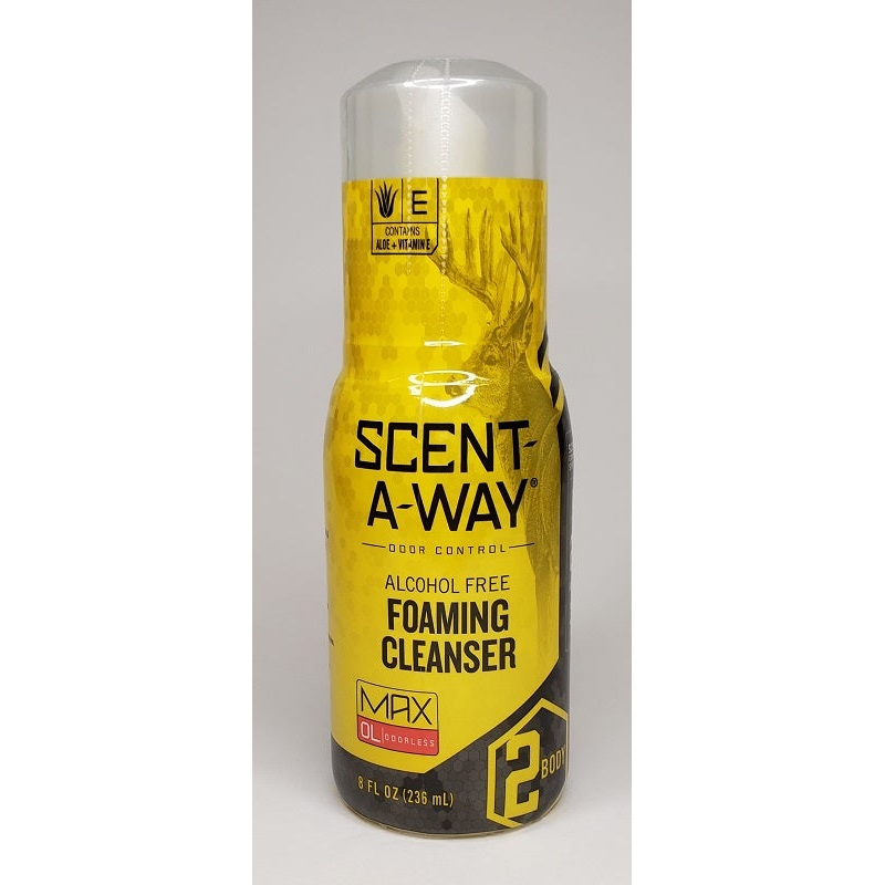 Hunter’s Specialties Scent-A-Way MAX Odorless Foaming Cleanser 8oz 100096