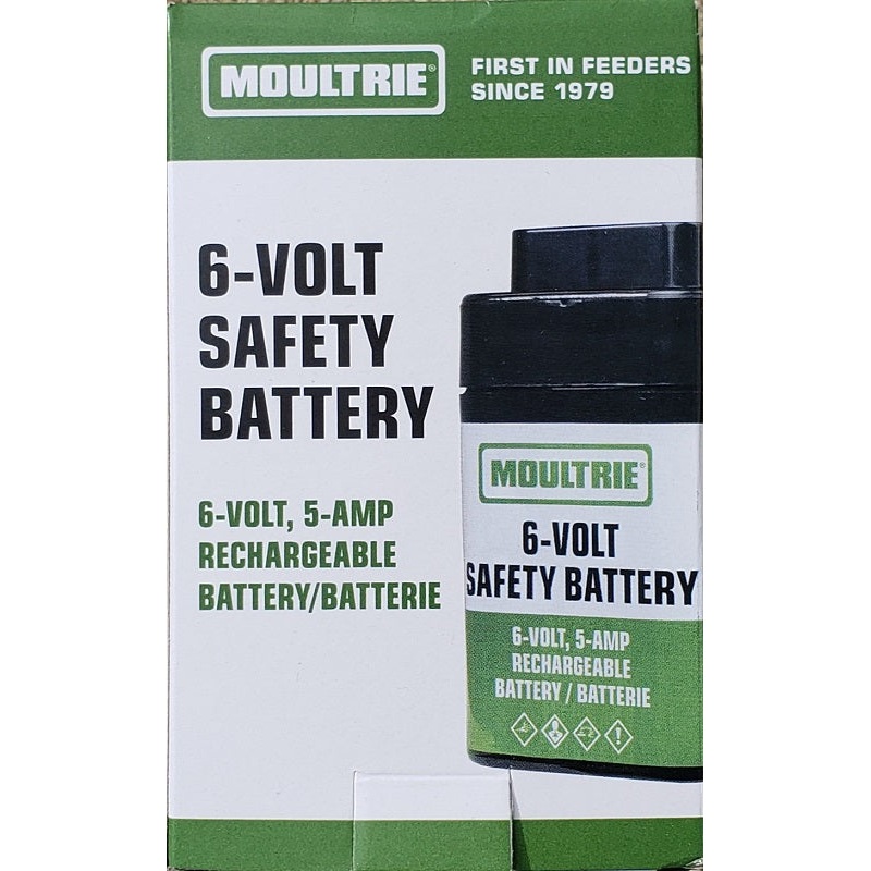 Moultrie 6-Volt Rechargable Safety Battery MFHP12406